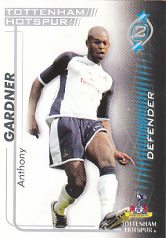 Anthony Gardner Tottenham Hotspur 2005/06 Shoot Out #294